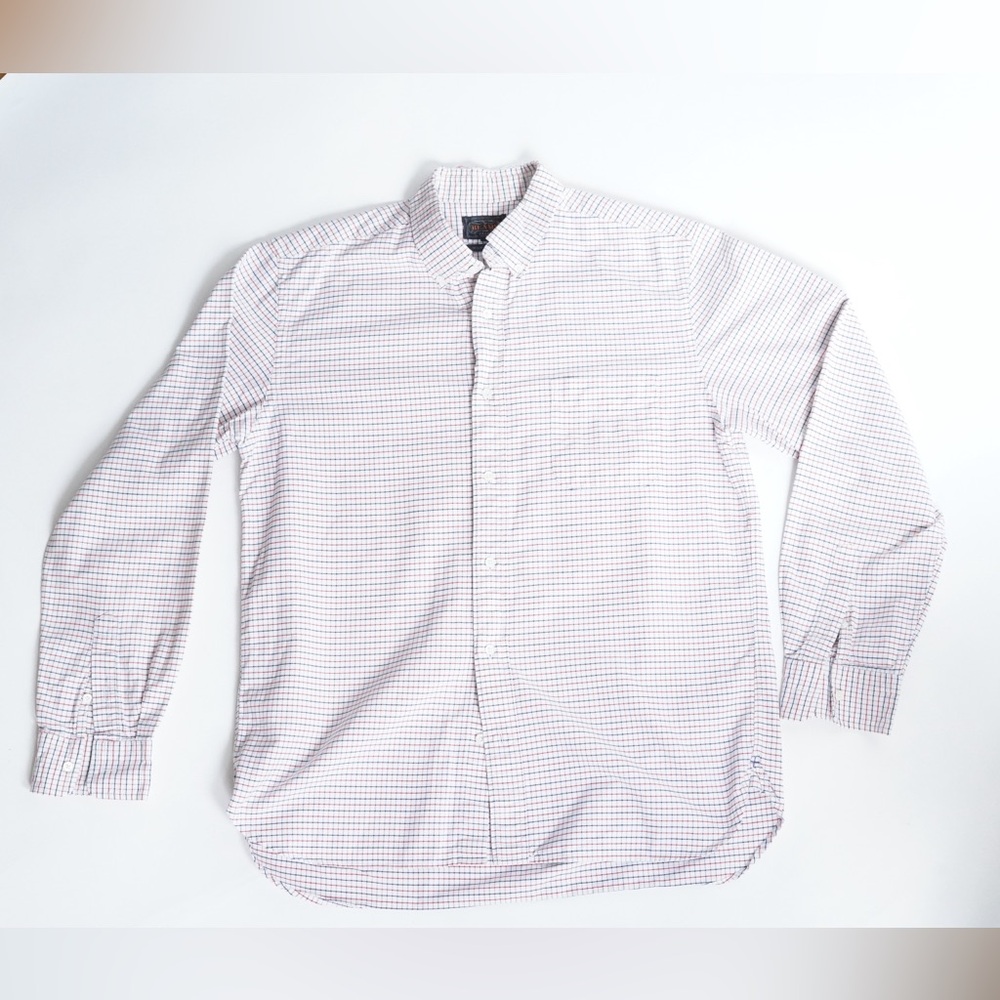 Beams Red and Blue Checkered Shirt